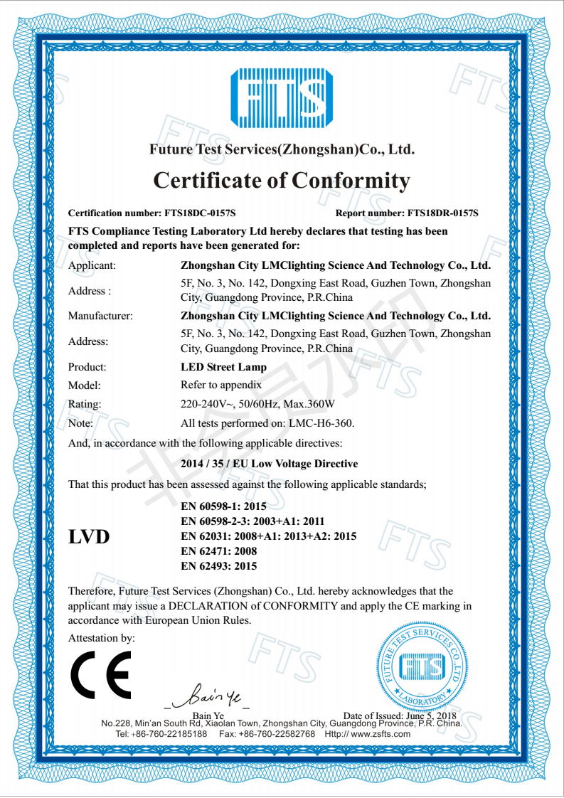 CE Certification